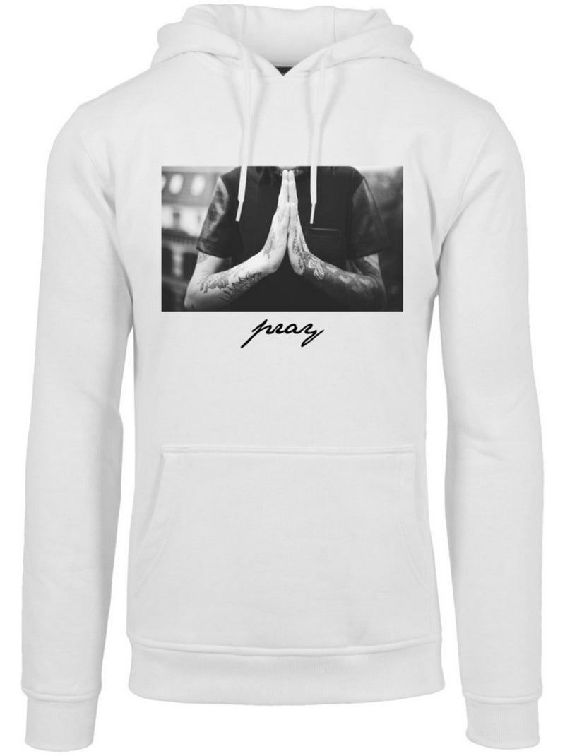 Sudadera pray para hombre - mister tee Blanco - Kiabi