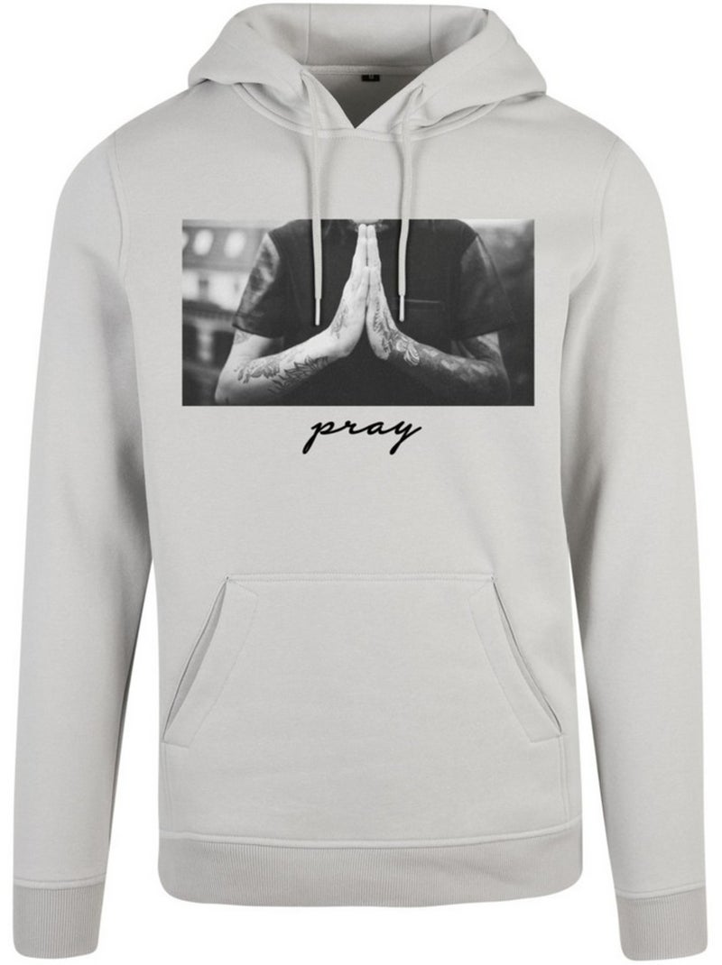Sudadera pray para hombre - mister tee Gris medio - Kiabi