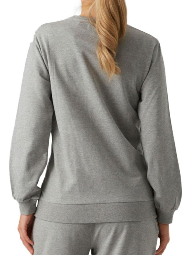 Sudadera Premamá para Mujer Mamalicious Gris plateado - Kiabi