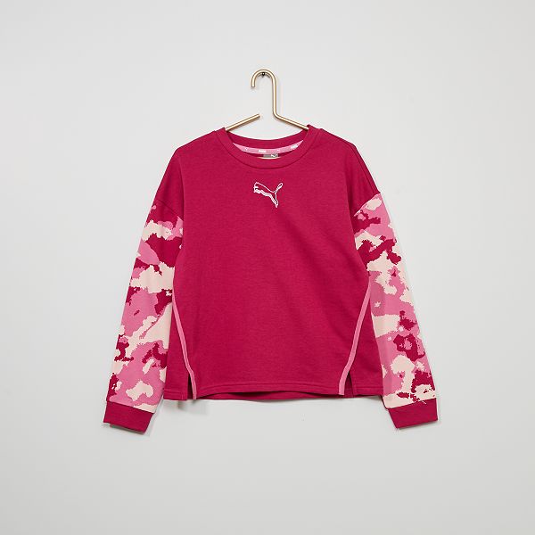 Sudadera 'Puma' camuflaje Niña 3-12 años - ROSA - Kiabi - 40,00€