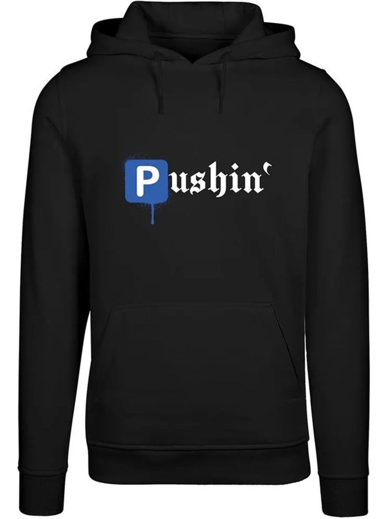 Sudadera pushin p para hombre - mister tee Negro - Kiabi