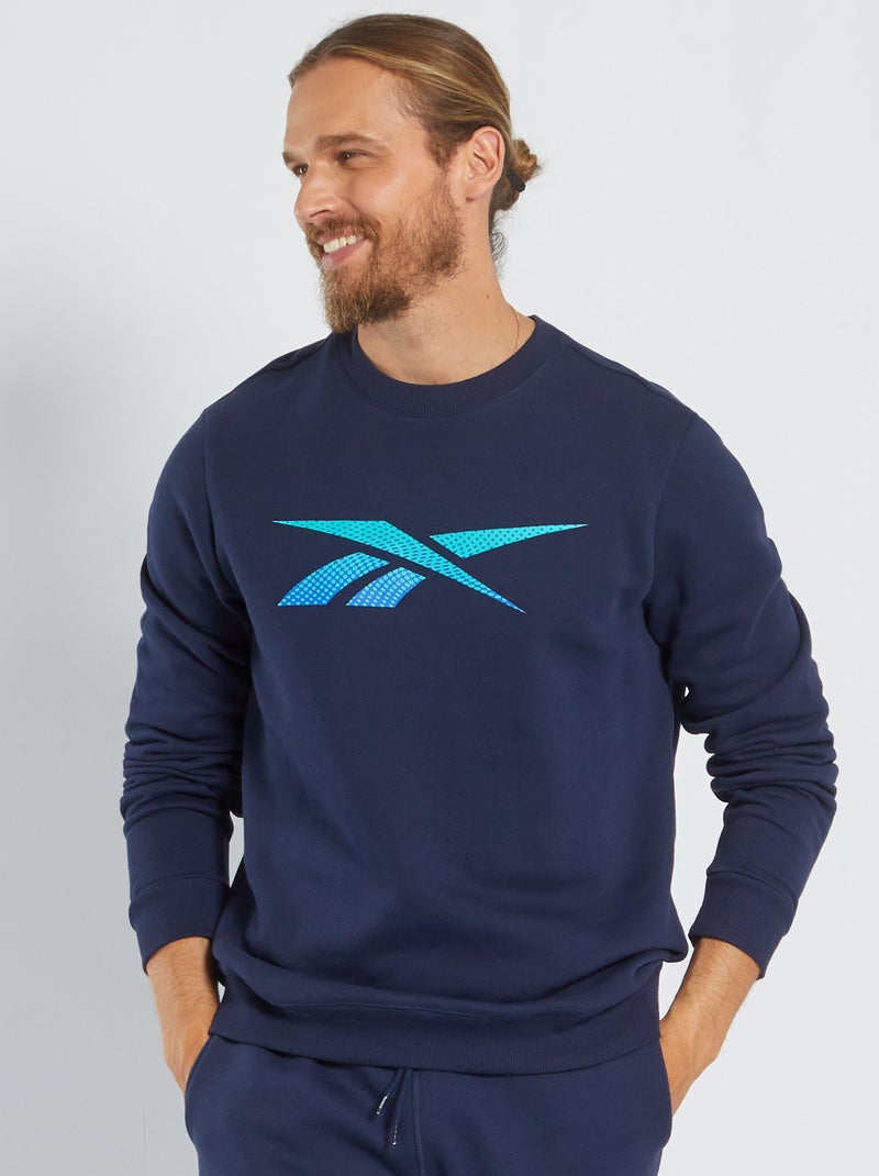 Sudadera 'Reebok' de felpa AZUL - Kiabi