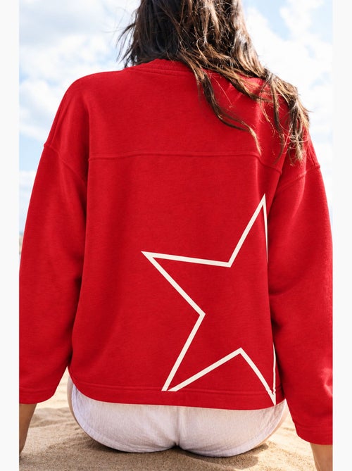 Sudadera regular mixray - Kiabi Sudadera regular mixray - Kiabi