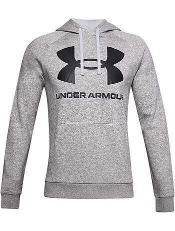 Sudadera rival logotipo grande de polar entrenamiento para hombre - under armour