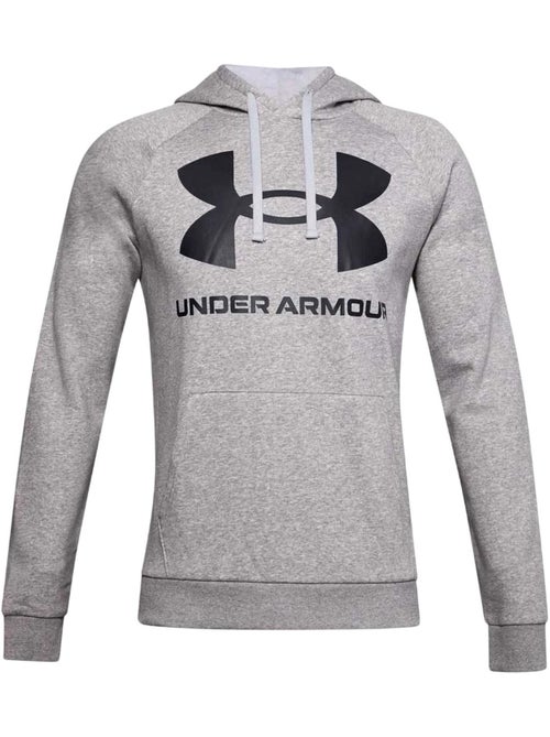 Sudadera rival logotipo grande de polar entrenamiento para hombre - under armour - Kiabi