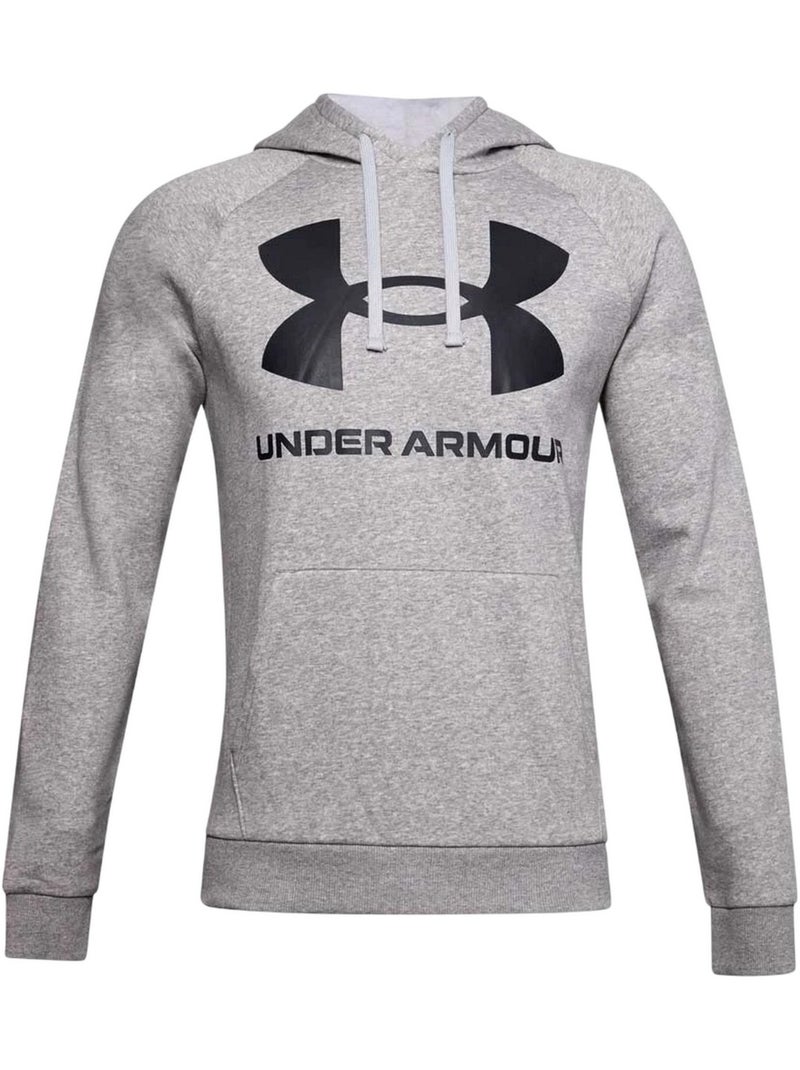 Sudadera rival logotipo grande de polar entrenamiento para hombre - under armour Gris - Kiabi