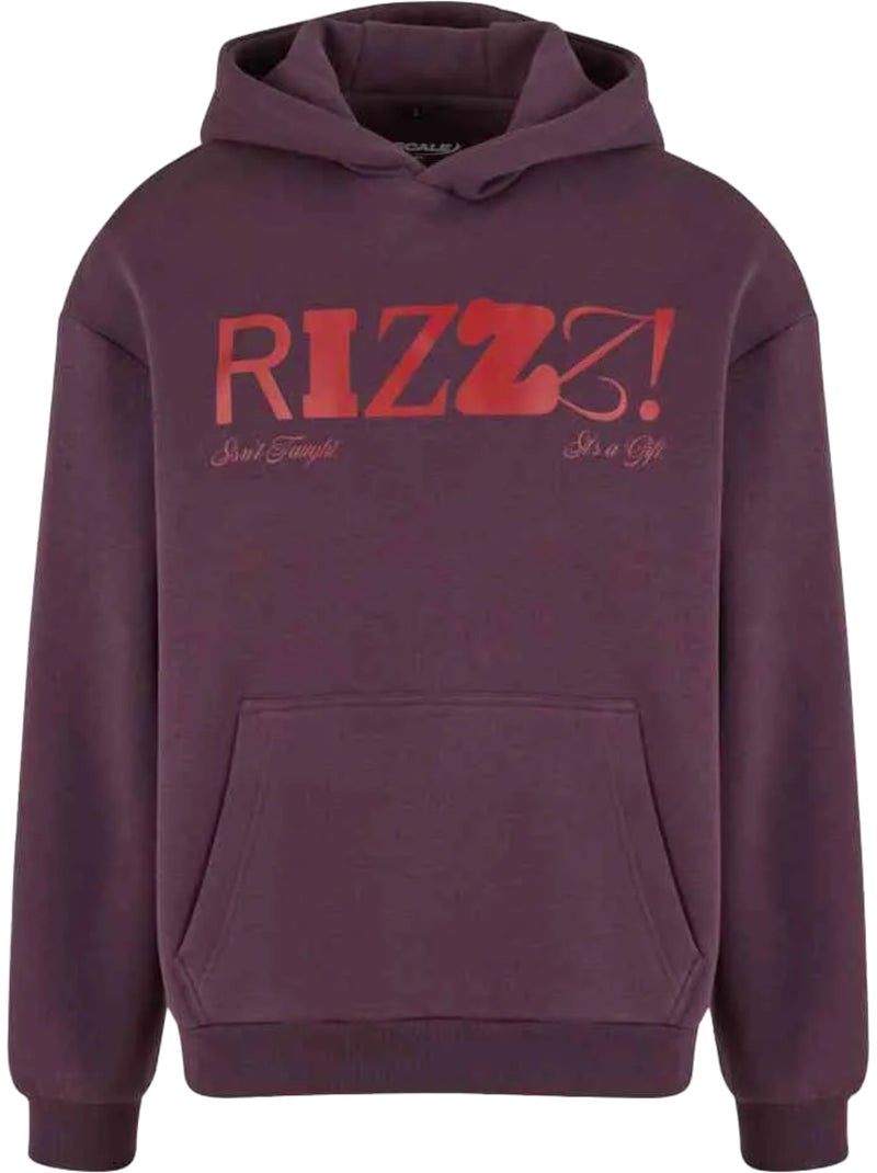 Sudadera rizzz de suave para hombre - mister tee Violeta ciruela - Kiabi