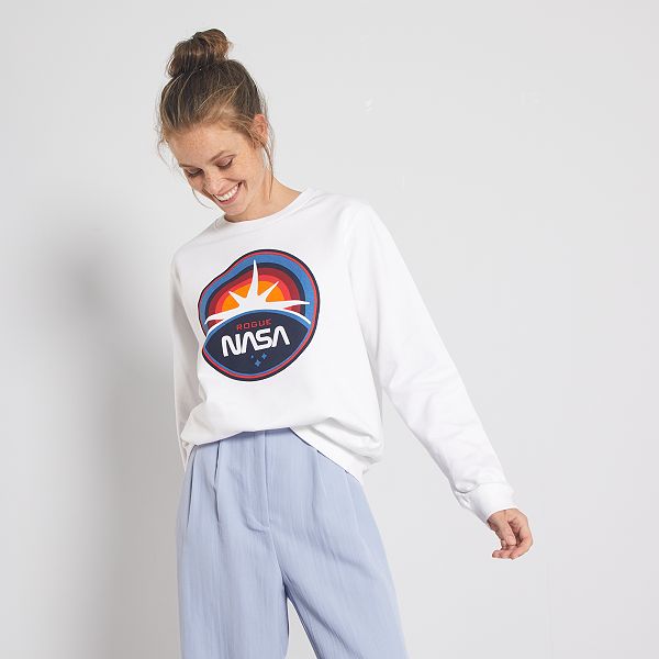 sudadera nasa mujer