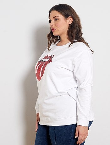 Sudadera 'Rolling Stones' - Kiabi