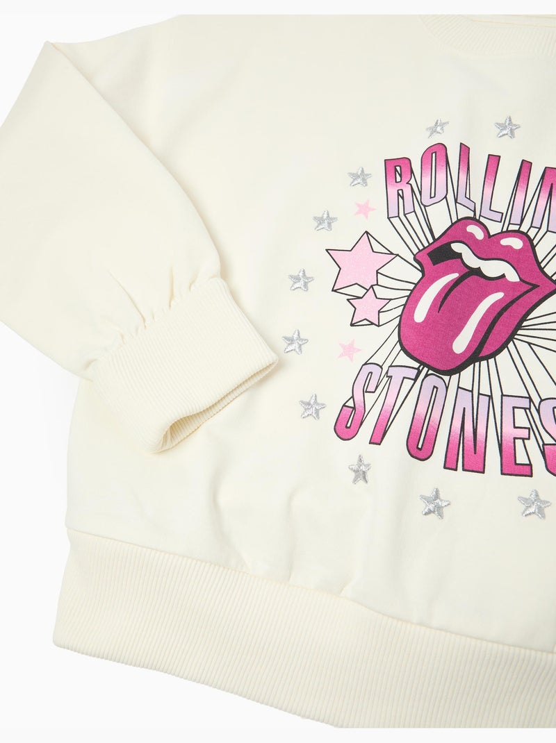 Sudadera 'Rolling Stones', MO Fashion Blanco - Kiabi
