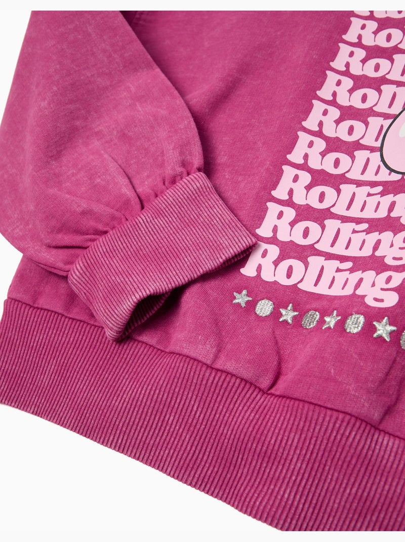 Sudadera 'Rolling Stones', MO Fashion Rosa - Kiabi