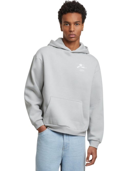 Sudadera run sports club diseño estampado en espalda de suave para hombre - mister tee - Kiabi