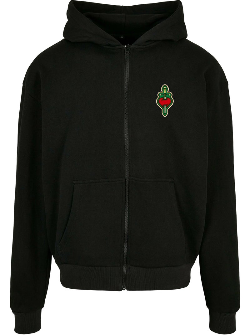 Sudadera santa monica de pesada para hombre - mister tee Negro - Kiabi