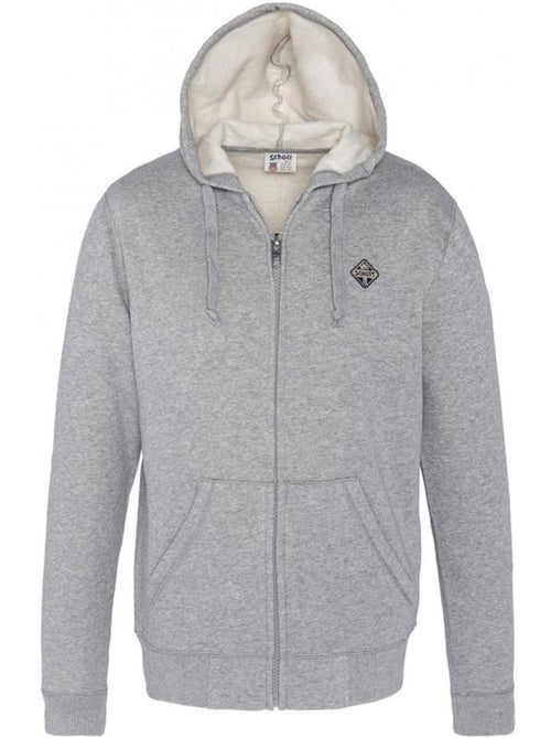 Sudadera Schott con cremallera para hombre - Kiabi