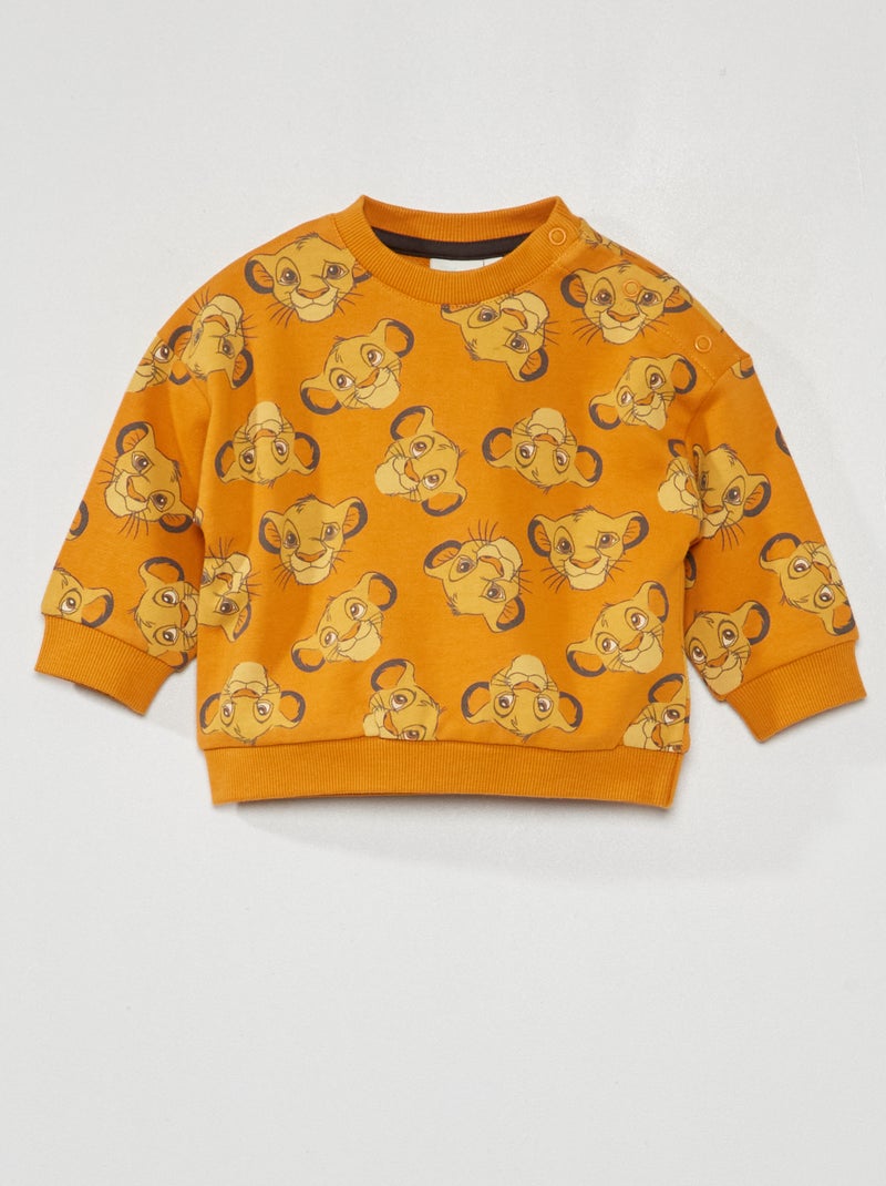 Sudadera 'Simba' AMARILLO - Kiabi