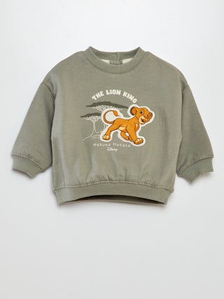 Sudadera 'Simba' 'Disney' estampada con relieve