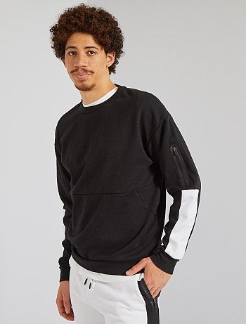 Sudadera manga corta hombre con descuentos | Kiabi