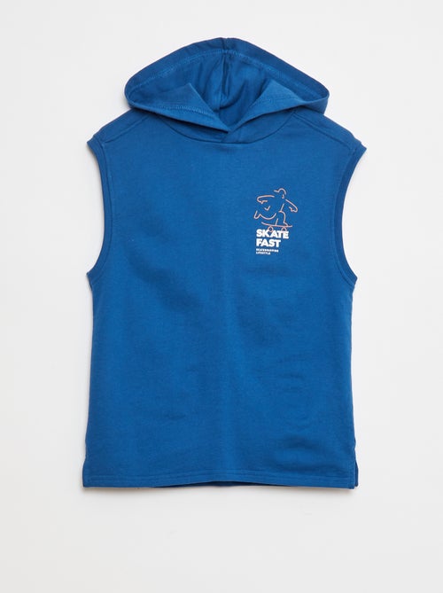 Sudadera sin mangas con capucha - Kiabi
