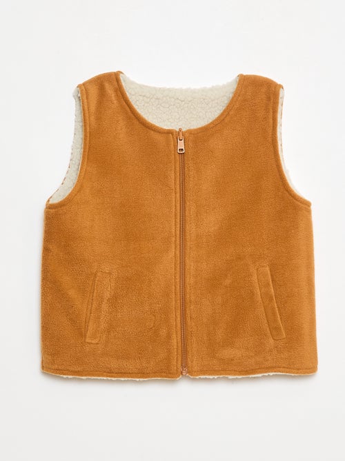 Sudadera sin mangas reversible - Kiabi