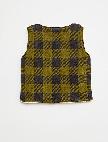 Sudadera sin mangas reversible