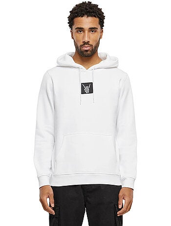 Sudadera skelett patch para hombre - mister tee