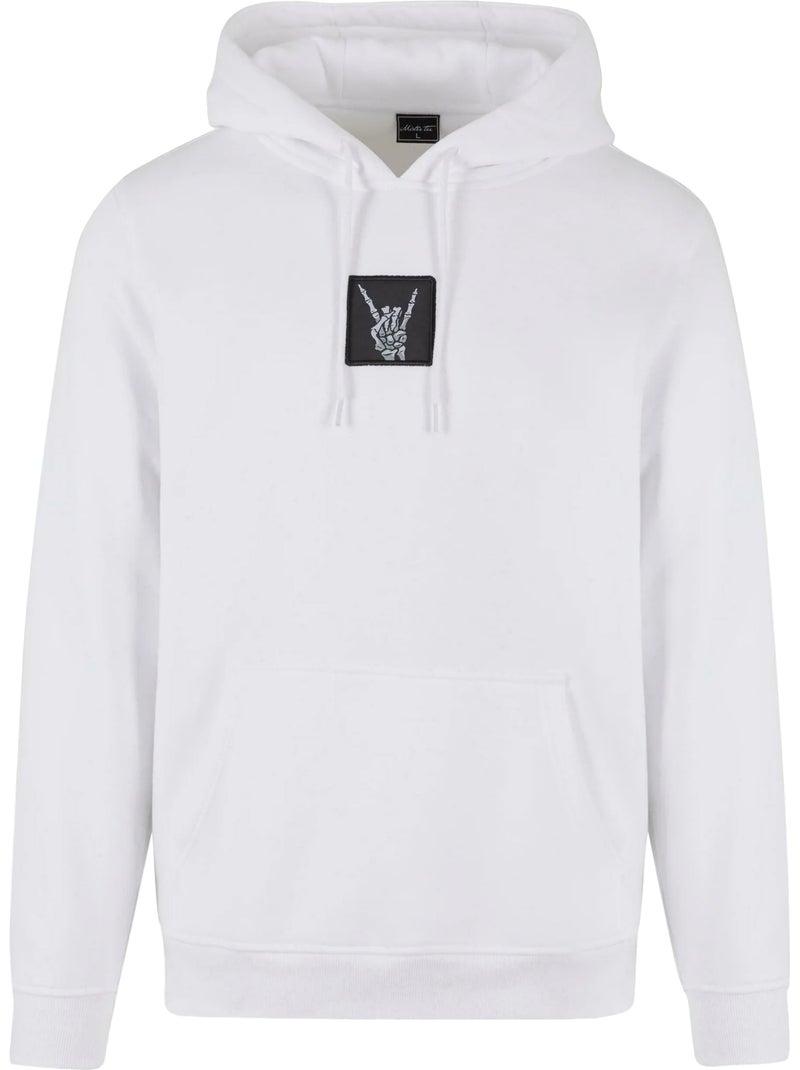 Sudadera skelett patch para hombre - mister tee Blanco - Kiabi