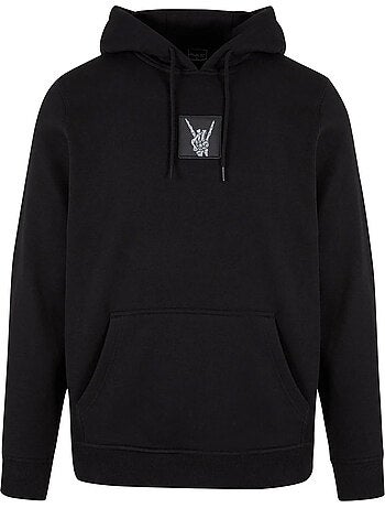 Sudadera skelett patch para hombre - mister tee