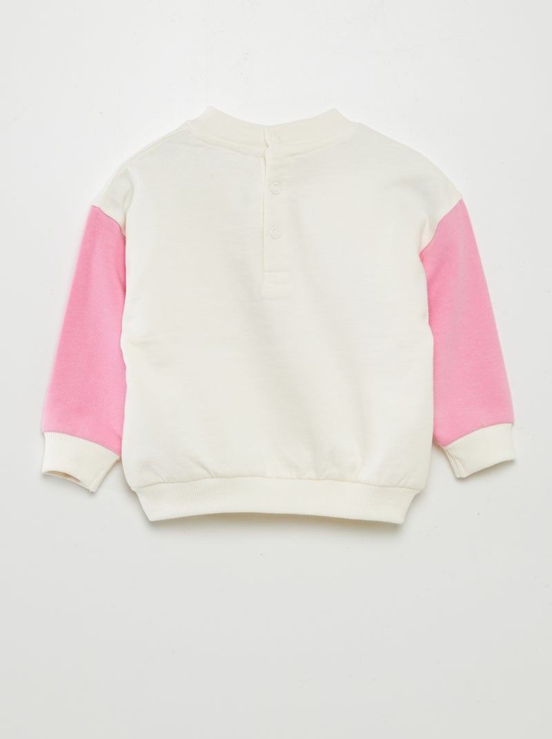 Sudadera 'Snoopy' de chándal BLANCO - Kiabi