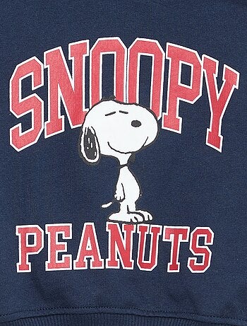 Sudadera 'Snoopy' de cuello redondo