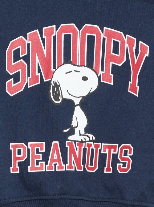 Sudadera 'Snoopy' de cuello redondo - Kiabi