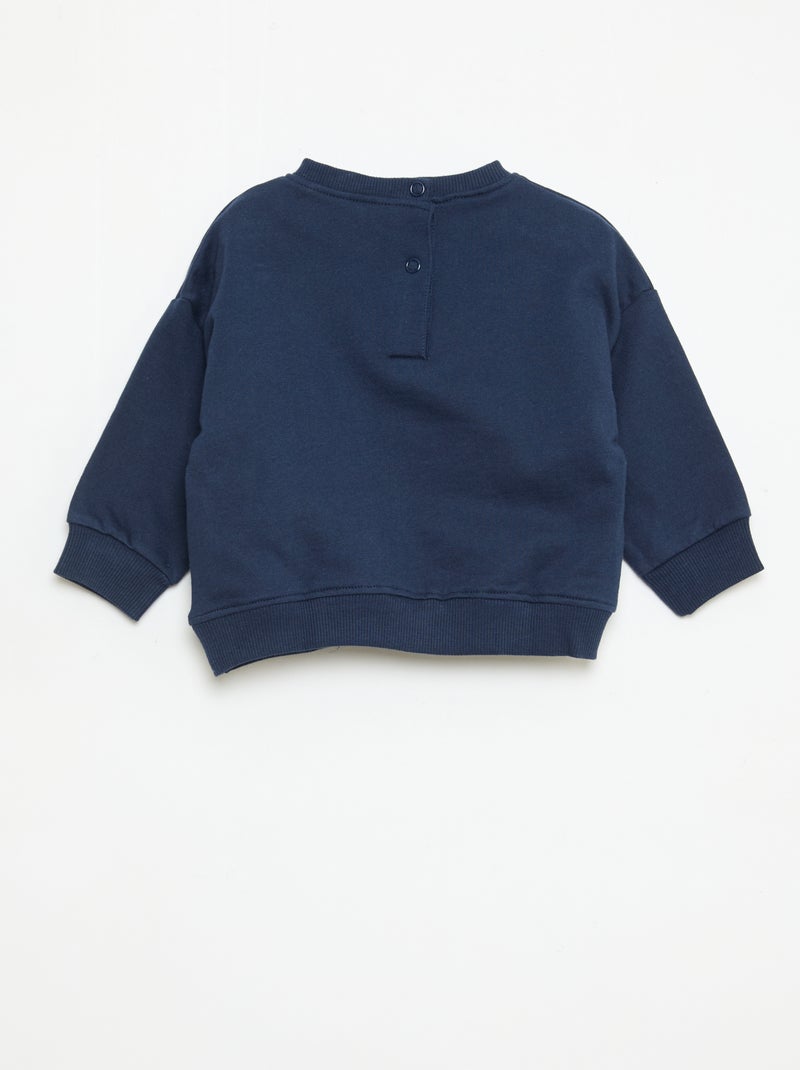 Sudadera 'Snoopy' de cuello redondo Azul - Kiabi