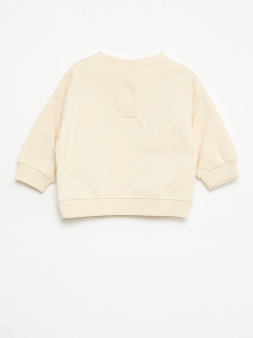 Sudadera 'Snoopy' de cuello redondo - Kiabi