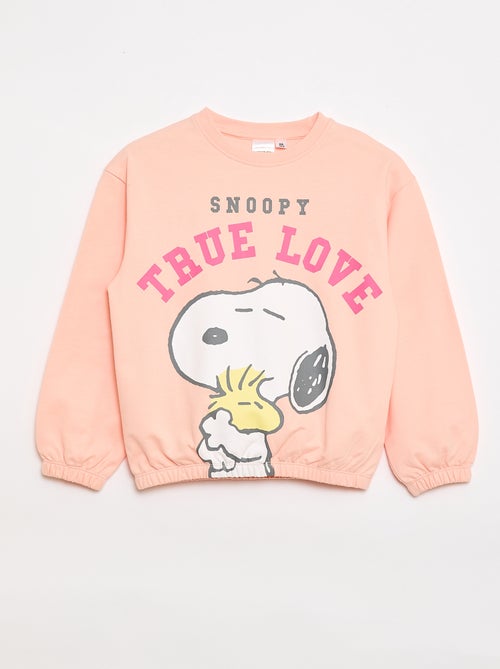 Sudadera 'Snoopy' de manga larga - Kiabi