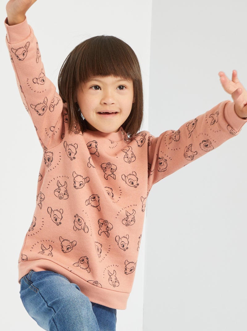 Sudadera So Easy 'Disney' ROSA - Kiabi