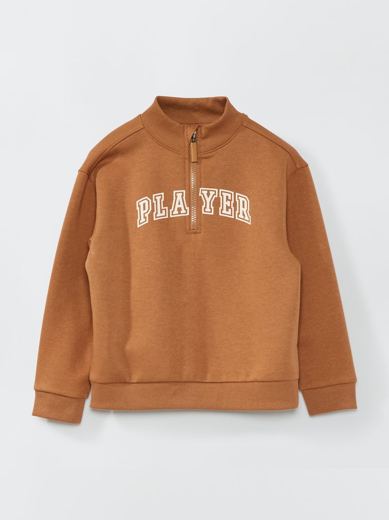 Sudadera So Easy MARRON - Kiabi