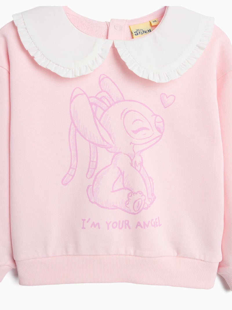 Sudadera 'stitch'©disney, mo fashion Rosa - Kiabi