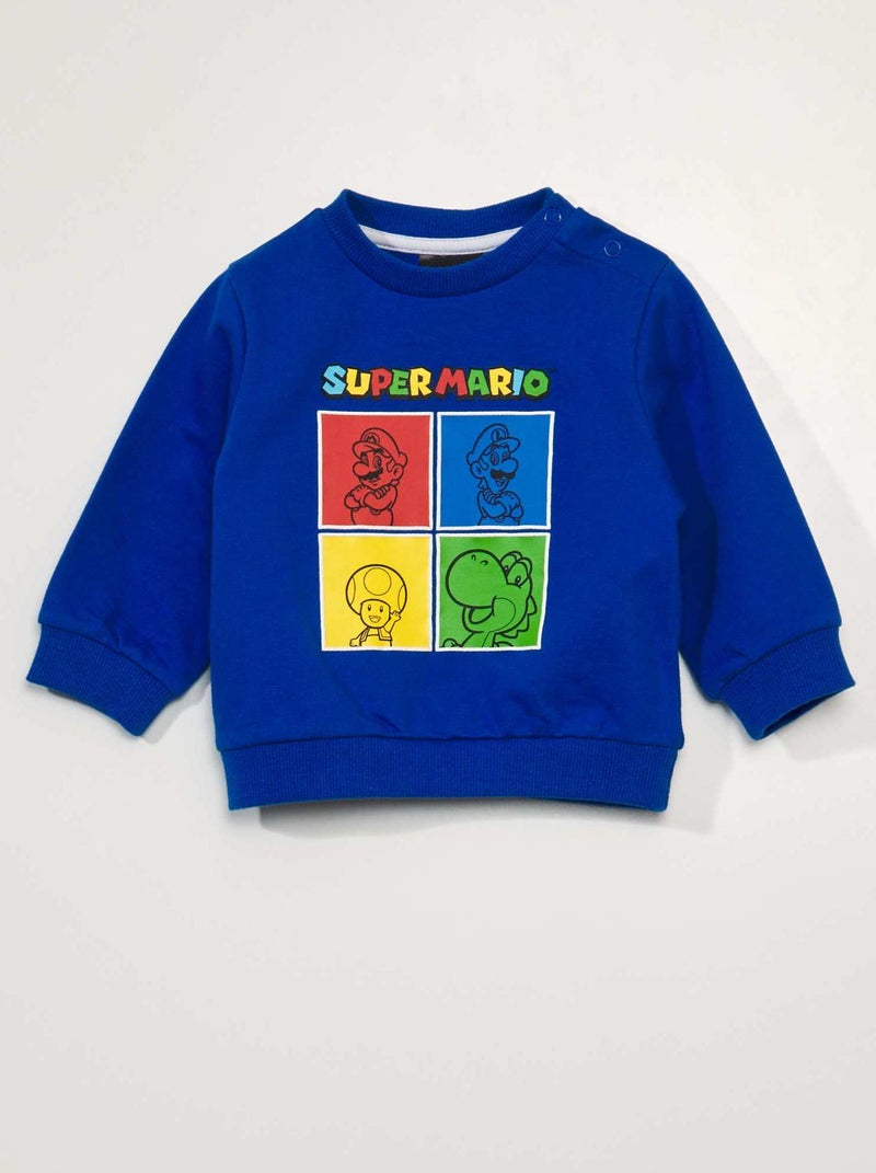 Sudadera 'Super Mario' AZUL - Kiabi