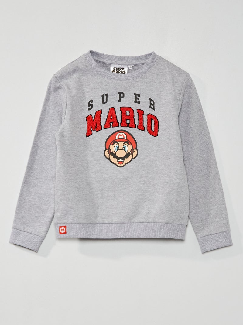 Sudadera 'Super Mario' GRIS - Kiabi
