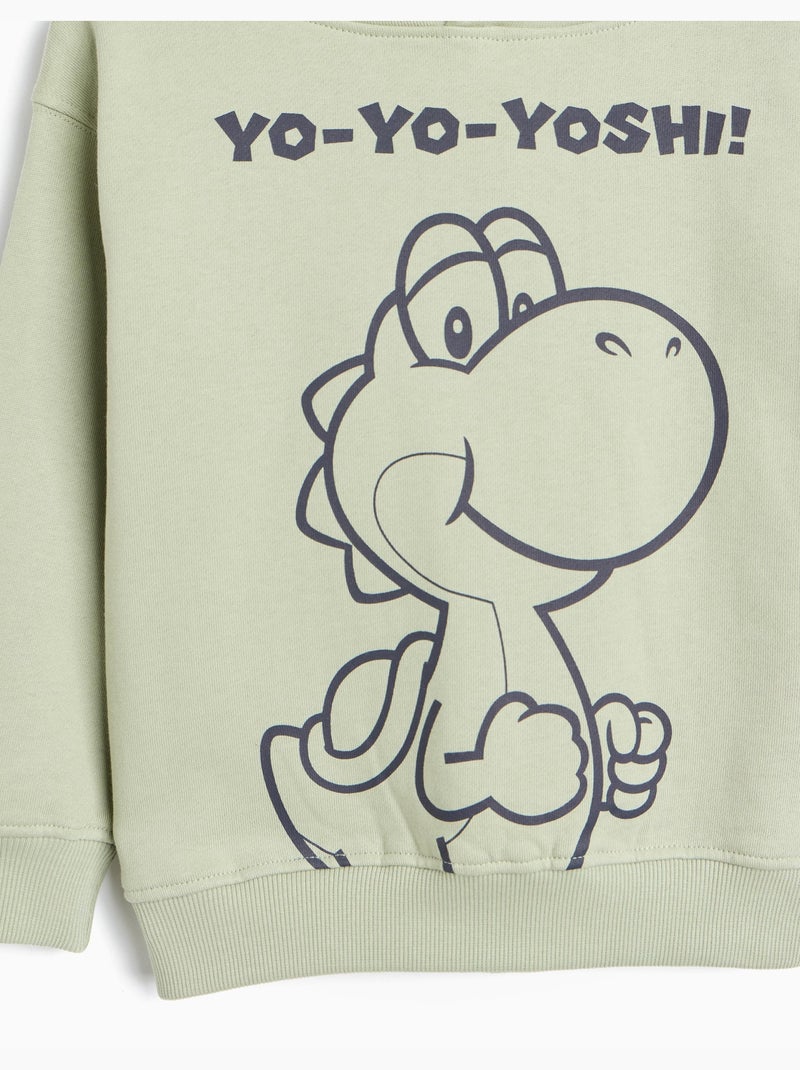 Sudadera 'super mario', mo fashion Verde - Kiabi