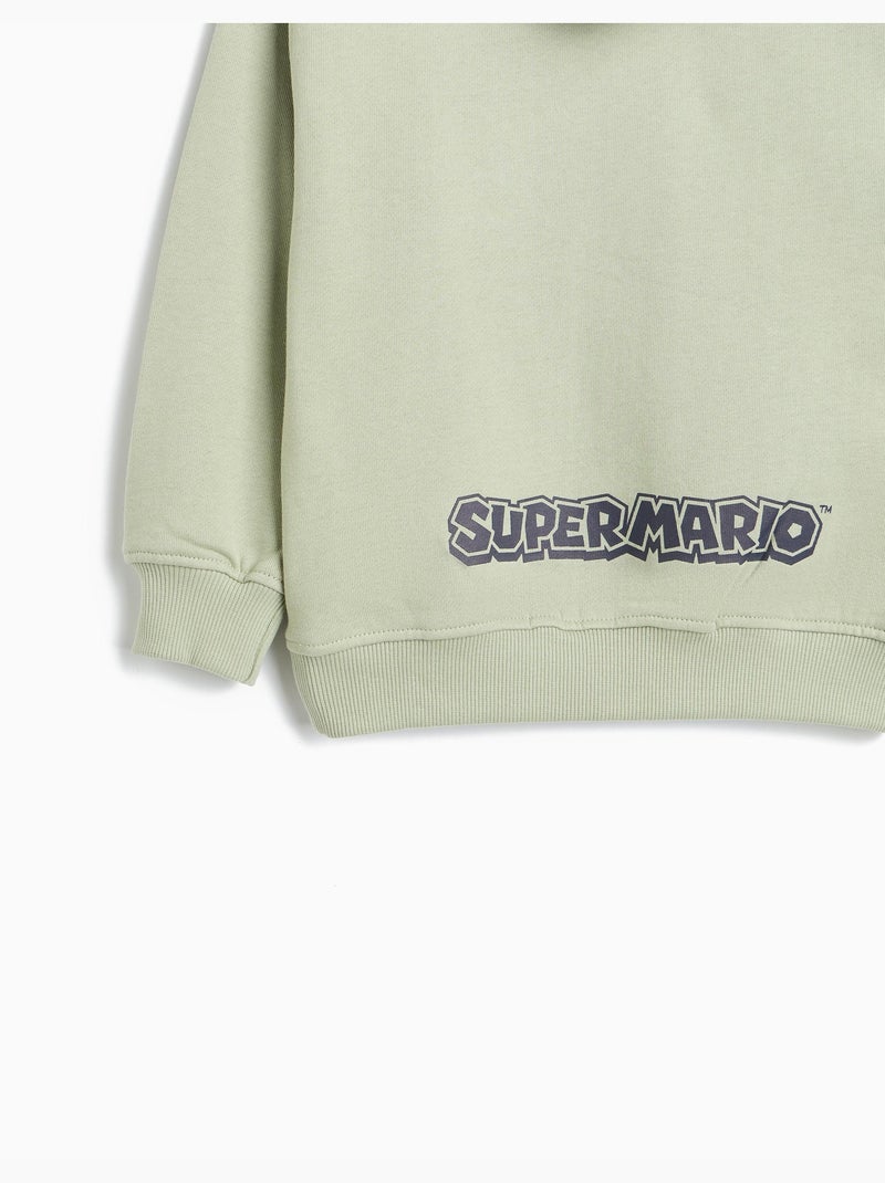 Sudadera 'super mario', mo fashion Verde - Kiabi