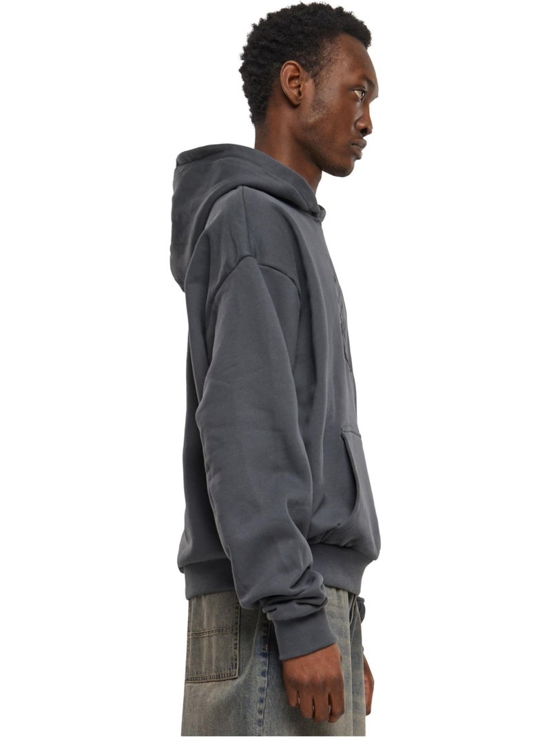 Sudadera teamdream de ultrapesada para hombre - mister tee Gris oscuro - Kiabi