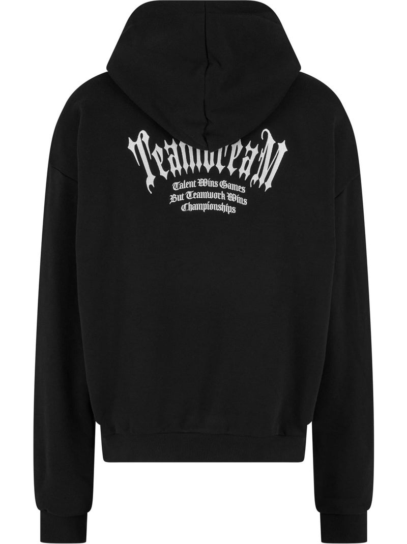 Sudadera teamdream de ultrapesada para hombre - mister tee Negro - Kiabi