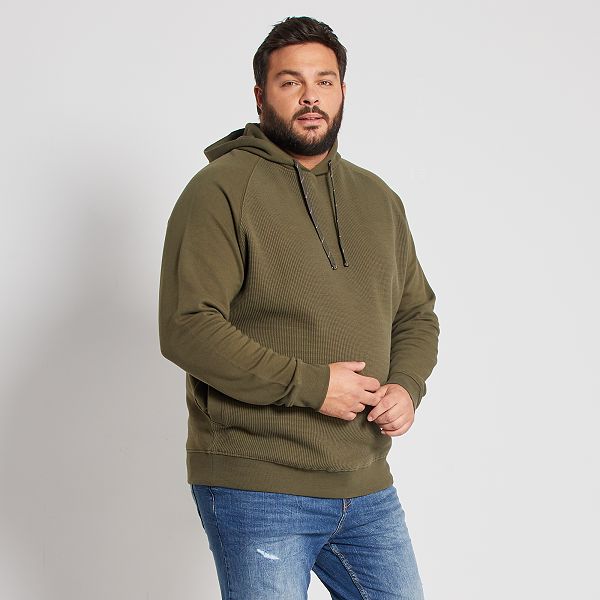 sudadera caqui hombre