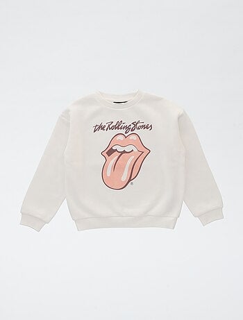 Sudadera 'The Rolling Stones' cuello redondo