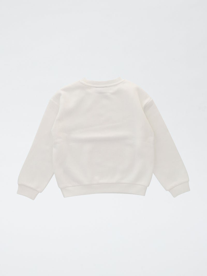 Sudadera 'The Rolling Stones' cuello redondo Blanco - Kiabi