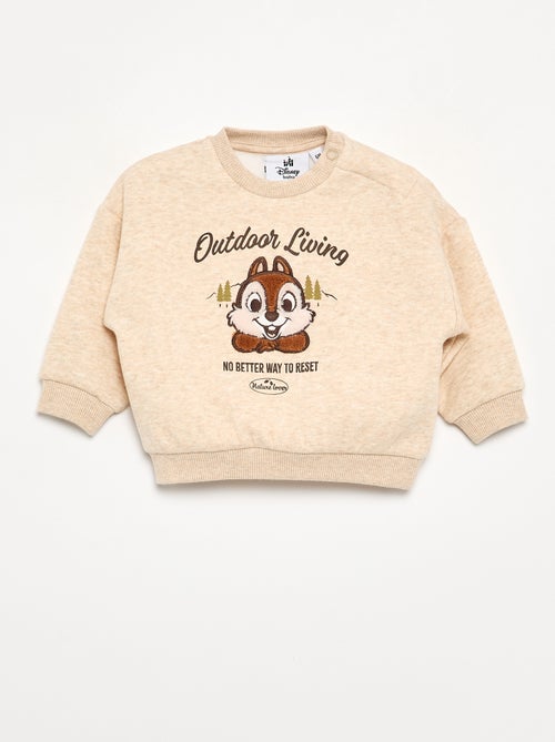 Sudadera 'Tic & Tac' 'Disney' de cuello redondo - Kiabi Sudadera 'Tic & Tac' 'Disney' de cuello redondo - Kiabi