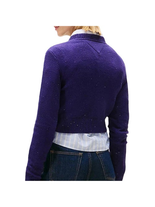 Sudadera Tommy Hilfiger con Lentejuelas para Mujer - Kiabi