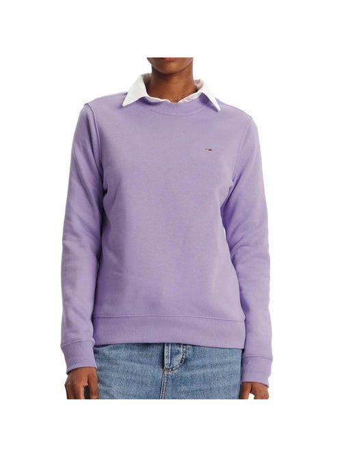 Sudadera Tommy Hilfiger Flag Crew para mujer - Kiabi