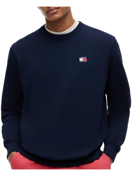 Sudadera tommy hilfiger hombre cuello redondo con insignia - Kiabi Sudadera tommy hilfiger hombre cuello redondo con insignia - Kiabi