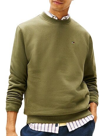 Sudadera Tommy Hilfiger para Hombre con Logo Bandera